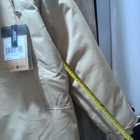 The North Face NWT Women's Range Down 600 Parka Size XXL Khaki Stone - Picture 13 of 16